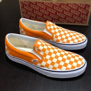 vans cheddar checkerboard